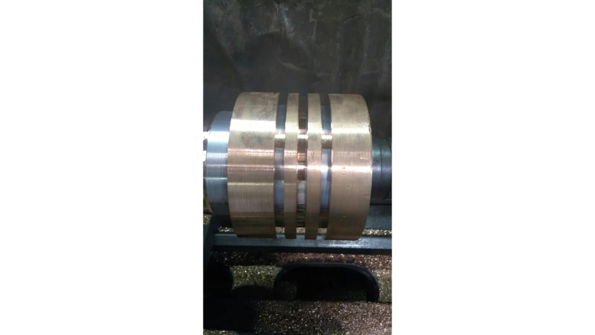 Babited Injection Piston Pipe